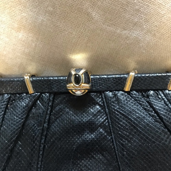 JUDITH LEIBER VINTAGE Karung Snakeskin Bag - Picture 3 of 14